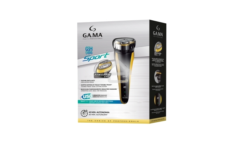 Электробритва GA.MA GSH 986 SPORT - RW (GM0608)