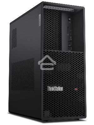 Компьютер Lenovo ThinkStation P3t, Intel Core i7 13700, DDR5 16ГБ, 512ГБ(SSD), NVIDIA T400 - 4 ГБ, CR, Windows 11 Professional, черный