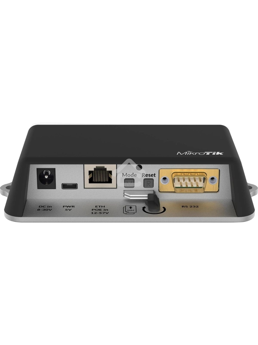Точка доступа MikroTik LtAP mini (RB912R-2ND-LTM) N300 10/100BASE-T черный