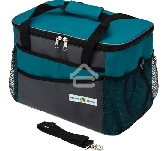 Сумка-холодильник ЧЕТЫРЕ СЕЗОНА 80-0284 объемом 20 л. (2 слоя утепления)