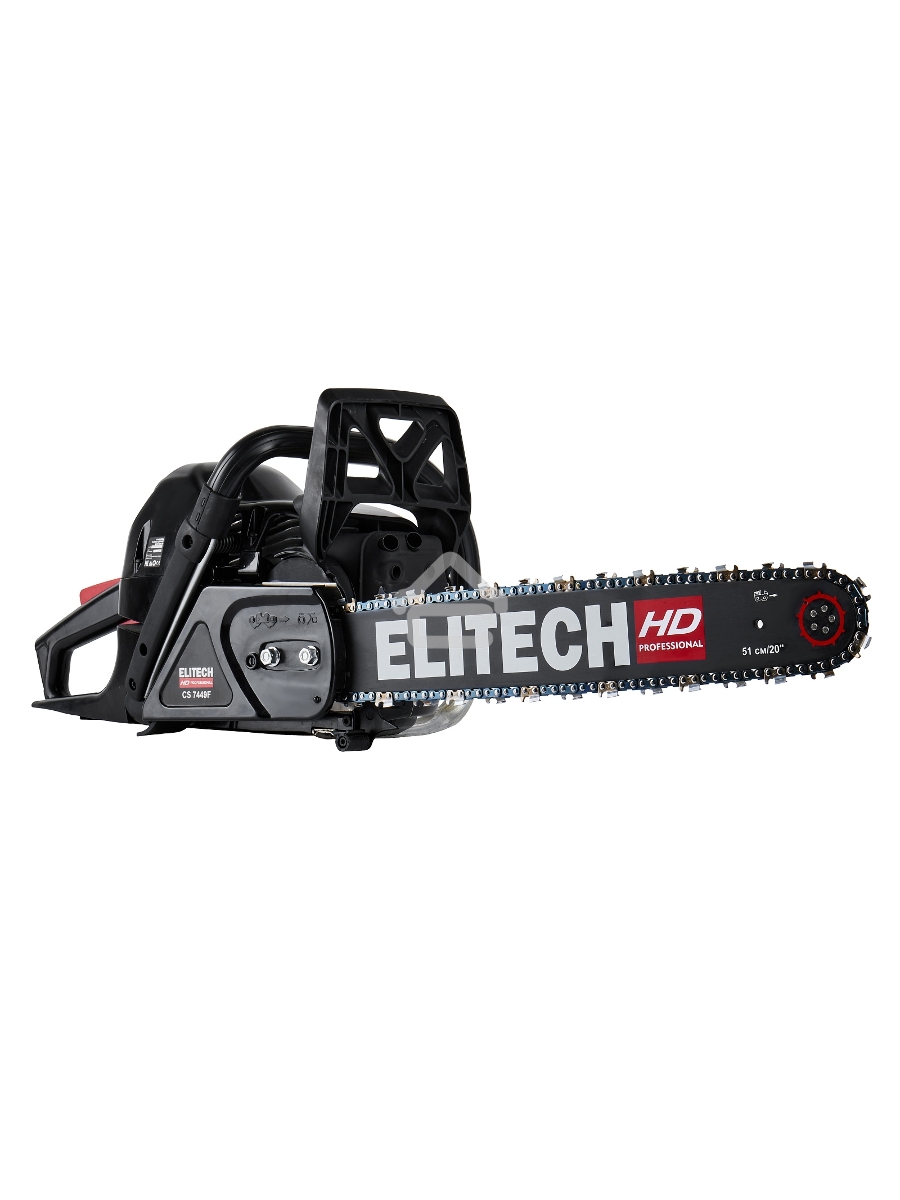 Бензопила Elitech HD Professional CS 7449F 3600Вт 4.9л.с. дл.шины:20