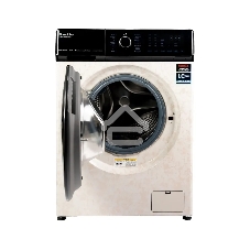 Стиральная машина Smile SWMSW12MB1400 Бежевый-черный, загрузка фронтальная 12 кг, 1400 об/мин, класс: А+