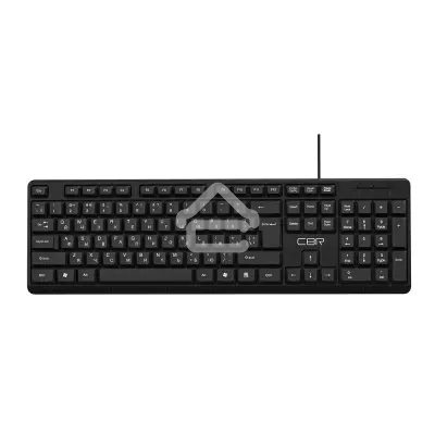 Клавиатура CBR KB 111 Carbon проводная, USB, черный