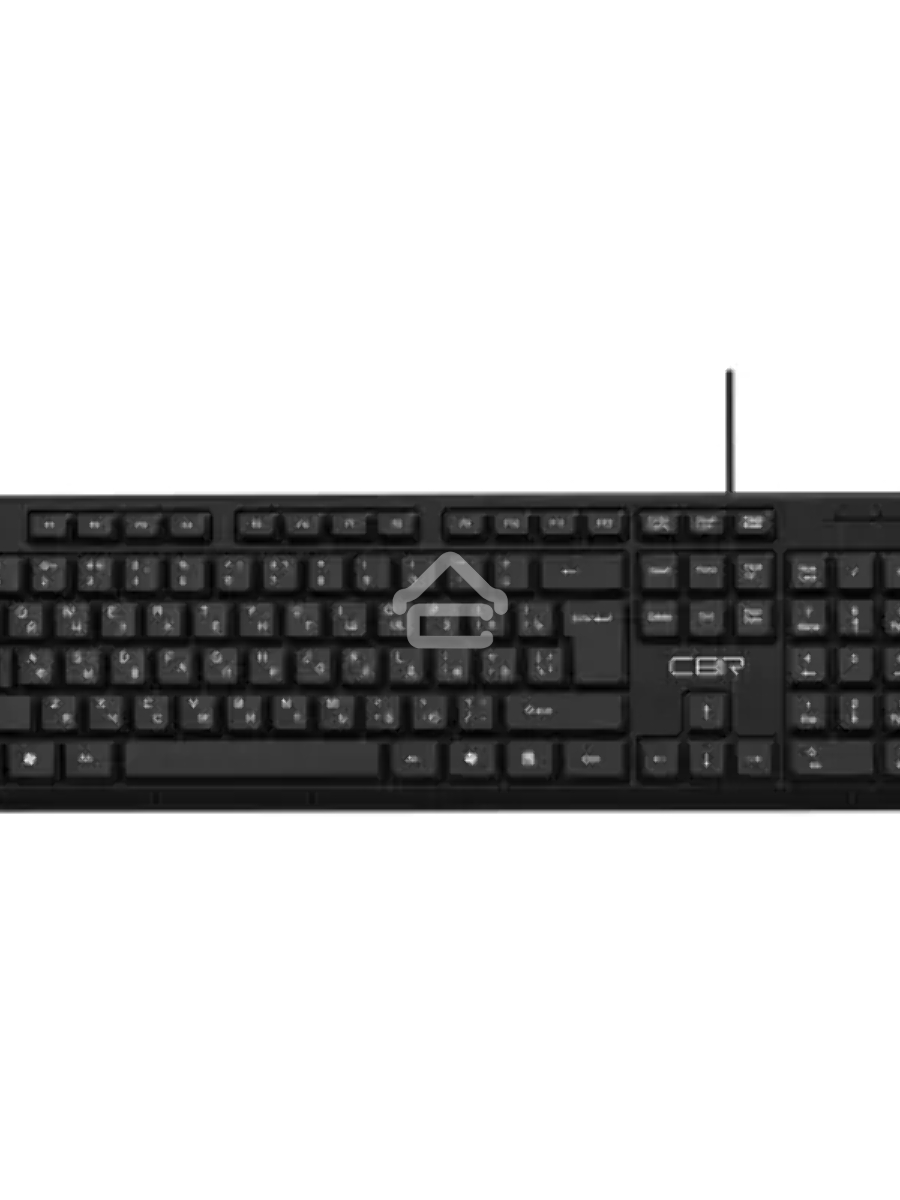 Клавиатура CBR KB 111 Carbon проводная, USB, чёрный