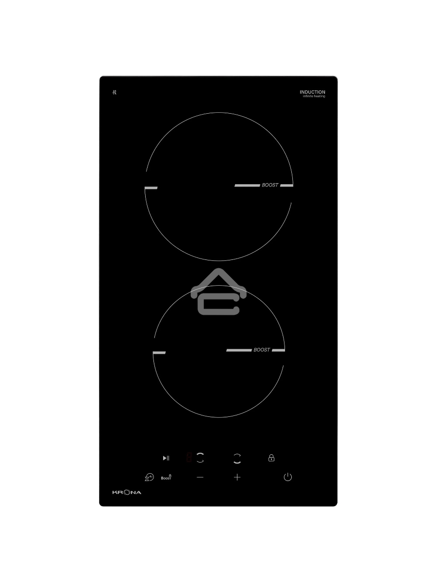 Индукционная варочная поверхность Krona MAGIER 30 BL 2BTK чёрный