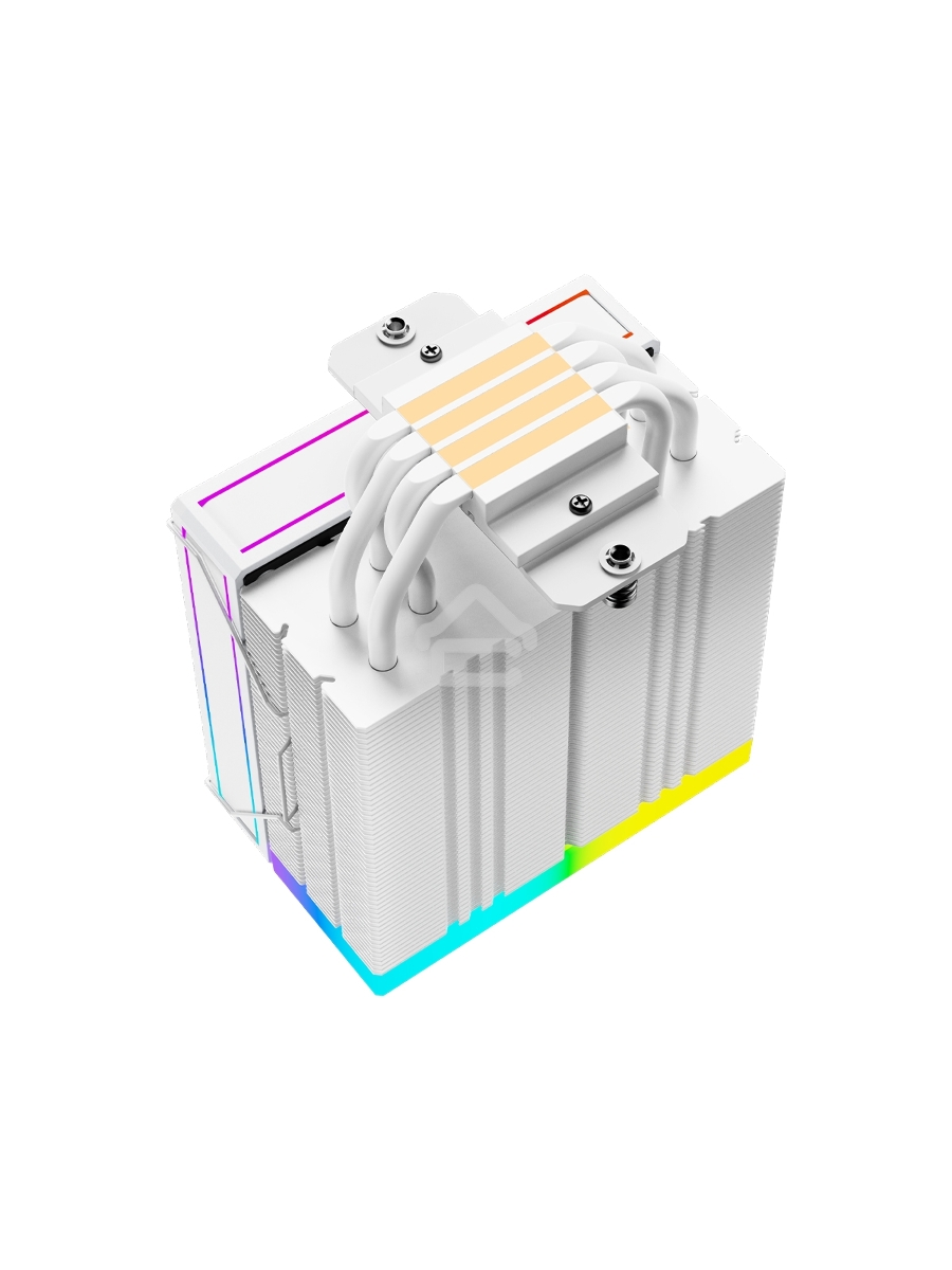 Кулер ID-Cooling Frozn A410 ARGB Wh белый 120мм алюминий+медь 2000rpm 30db 4-pin 220W 152мм