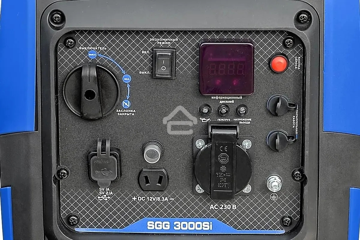 Электрогенератор бензиновый ТСС SGG 3000Si, 3 кВт, 60 дБ, 21 кг