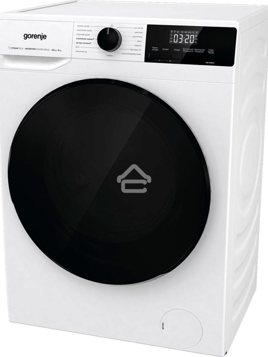 Стирально-сушильная машина Gorenje W1D2A164ADS (20010443) белый загр. фронтальная макс.: 10 кг 1400об/мин класс: А