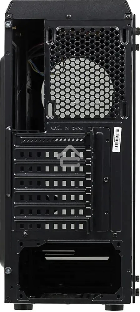 Компьютерный корпус Accord JP-X черный без БП ATX 2xUSB2.0 1xUSB3.0 bott PSU