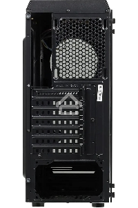Компьютерный корпус Accord JP-X черный без БП ATX 2xUSB2.0 1xUSB3.0 bott PSU