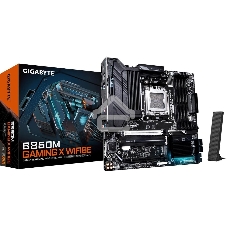 Материнская плата Gigabyte B850M GAMING X WIFI6E/WF6E, Socket AM5, AMD B850, 4xDDR5, 4xSATA, 2xM.2, 1xPCI-E 5.0 x16, 1xPCI-E 3.0 x4, 1xHDMI, 2xDP, 1x 2.5Gb LAN, 1xUSB-C 3.2 Gen 2, 1xUSB-A 3.2 Gen 2, 2xUSB-A 3.2 Gen 1, 4xUSB-A 2.0, 3x3.5 мм, 7.1, Micro-ATX