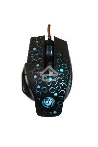 Мышь проводная Dialog Gan-Kata MGK-11U черный, 2400 dpi, USB, кнопки - 6