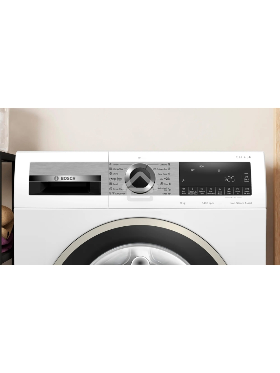 Стиральная машина Bosch Serie 4 WGA24400ME белый, загрузка фронтальная 9 кг, 1400 об/мин., класс: А+++
