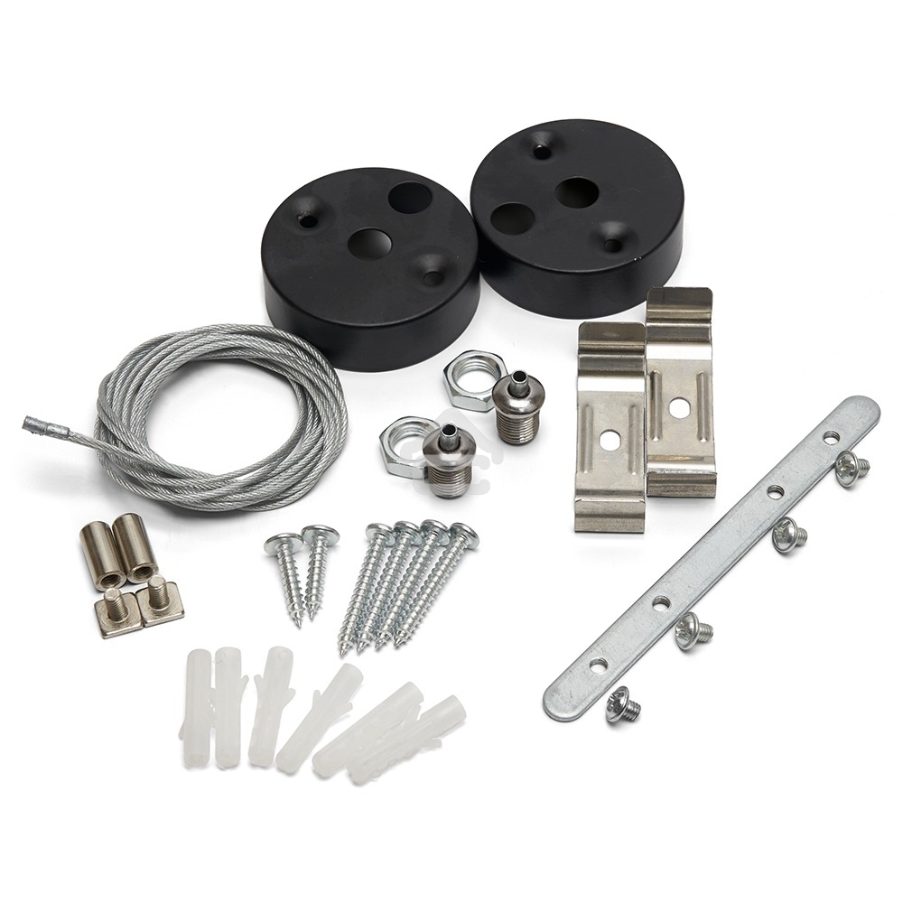 Светильник светодиодный Feron AL4020 ДПО-24вт 6500К 2400Лм линейный рассеиватель матовый в алюминиевом корпусе черный