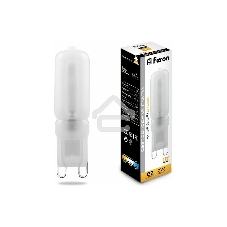 Лампа светодиодная Feron LB-431 7W 230V G9 2700K