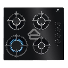 Газовая варочная панель Electrolux KGG6407K черный