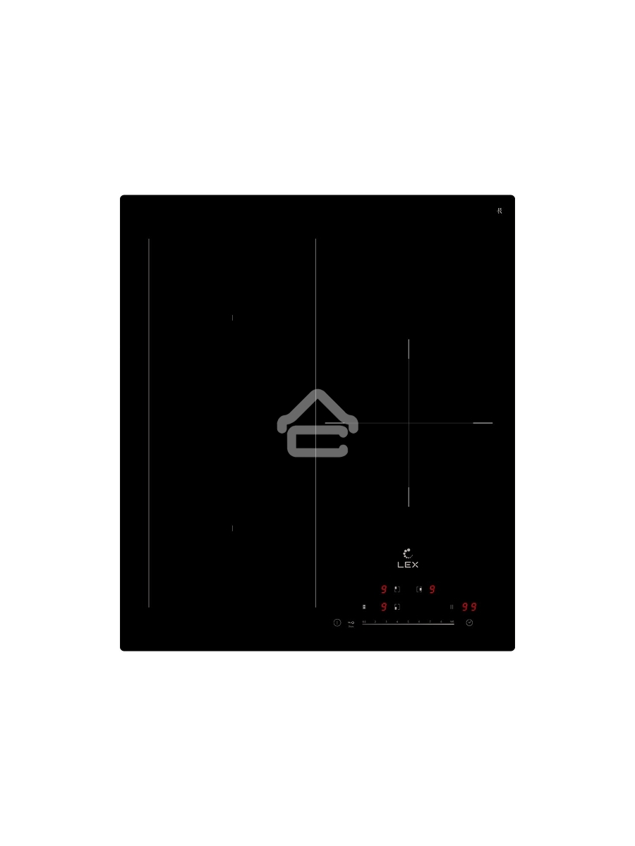 Индукционная варочная поверхность LEX EVI 431A BL