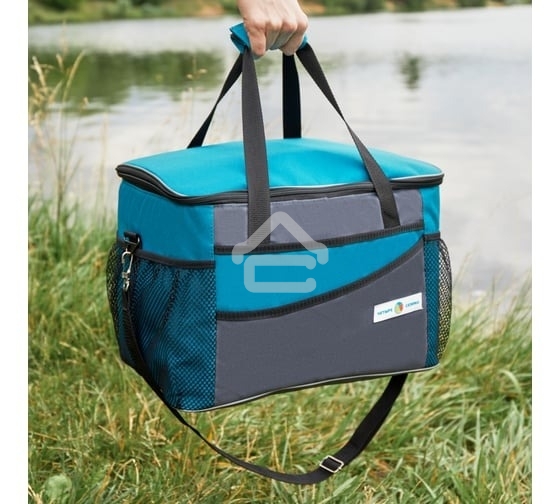 Сумка-холодильник ЧЕТЫРЕ СЕЗОНА 80-0284 объемом 20 л. (2 слоя утепления)