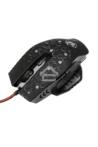 Мышь проводная Dialog Gan-Kata MGK-11U черный, 2400 dpi, USB, кнопки - 6