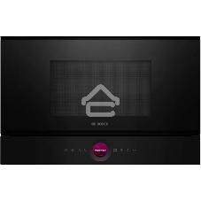Встраиваемая микроволновая печь Bosch BER7321B1 900Вт, 5 режимов, кварцевый гриль,инвертер, 21 л, черный, петли справа