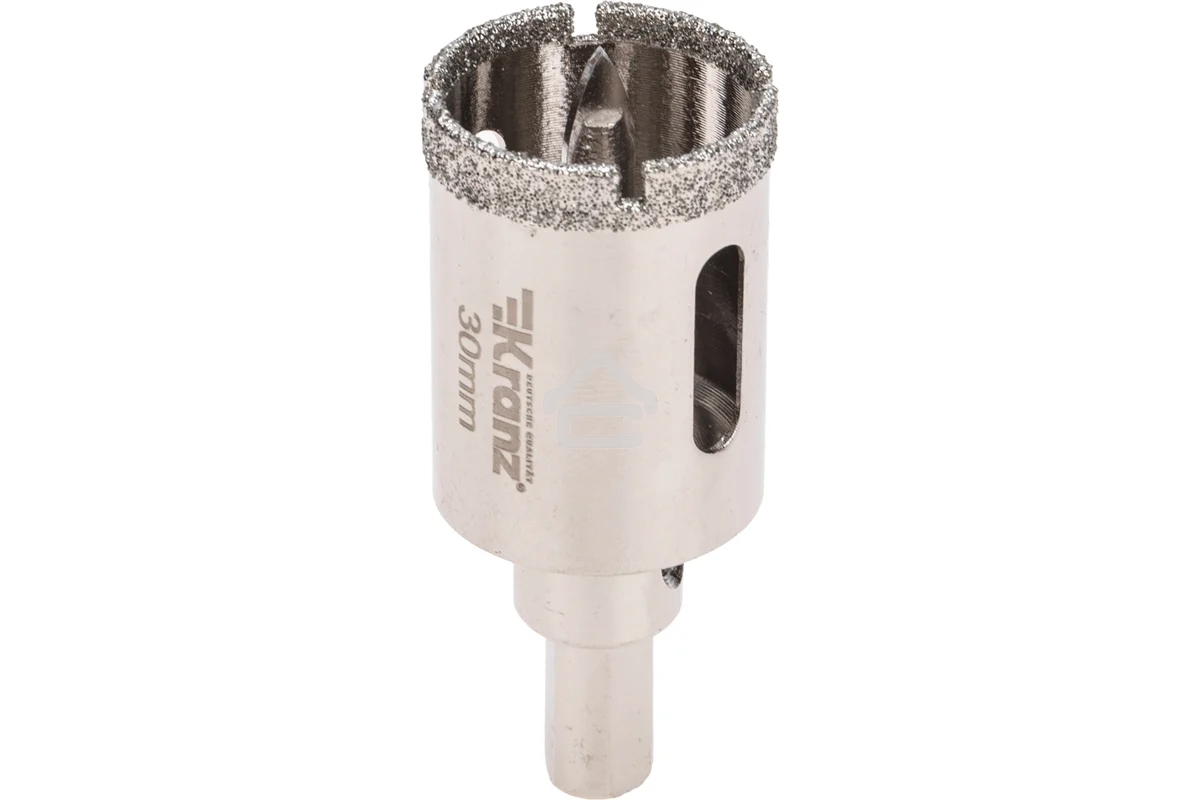 Коронка алмазная Kranz 30 мм с центровочным сверлом