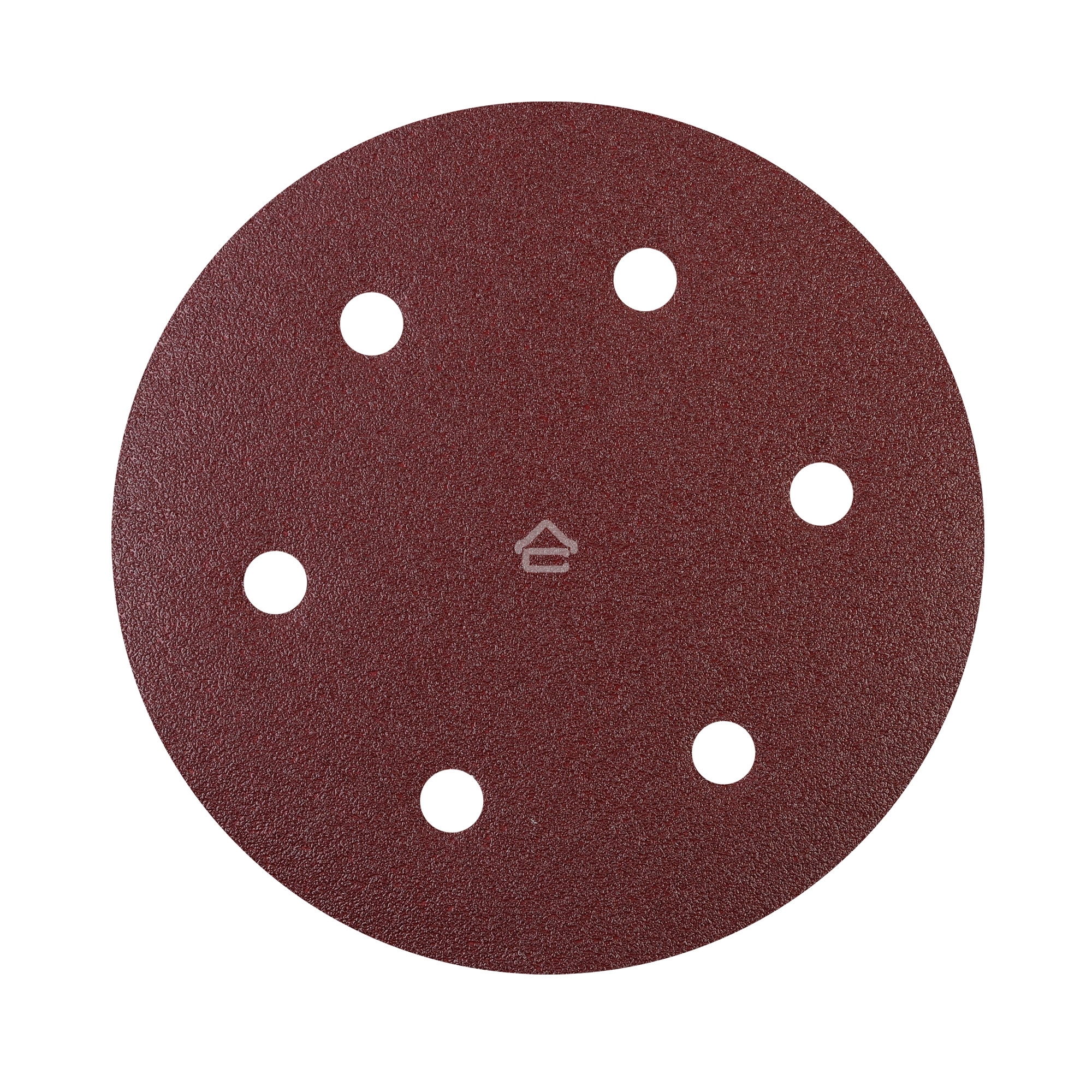 Круг шлифовальный PATRIOT на липучке, 225 мм, 6 отверстий, Р60, 10 шт