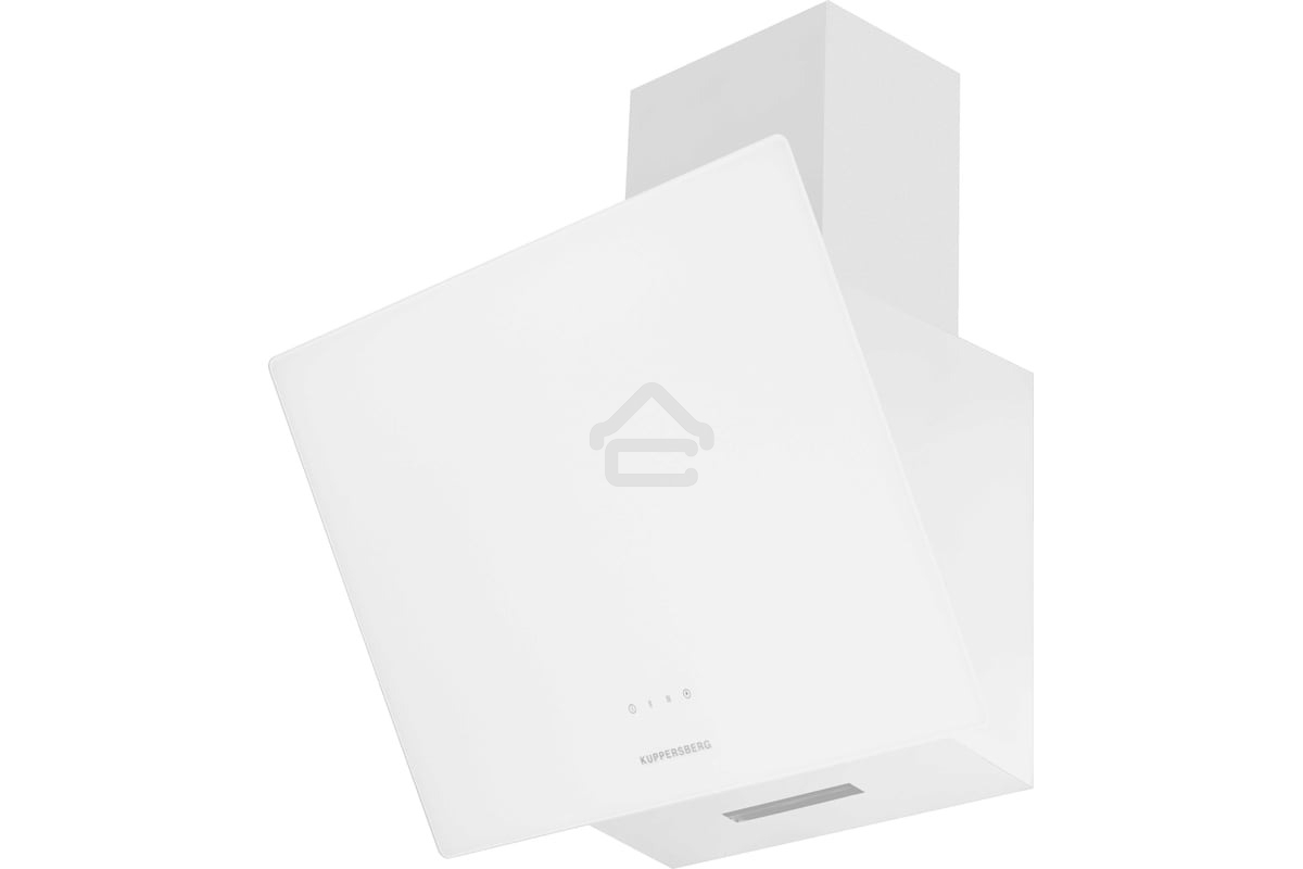 Вытяжка наклонная Kuppersberg F 605 W белый, 59.7 см, 1300 куб. м/ч, 48 дБ