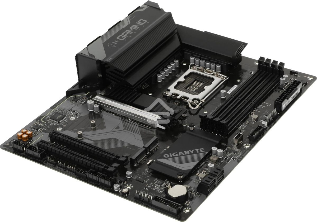 Материнская плата Gigabyte B760 GAMING X GEN5, LGA1700, Intel B760, 4xDDR5, 4xSATA, 3xM.2, 1xPCIe 5.0 x16, 2xPCIe 3.0 x1, 1xHDMI, 1xDP, 1x2.5Gb LAN, 1xUSB-C 5Gbps, 1xUSB-A 10Gbps, 1xUSB-A 5Gbps, 5xUSB-A 2.0, 6x3.5 мм, 7.1, ATX