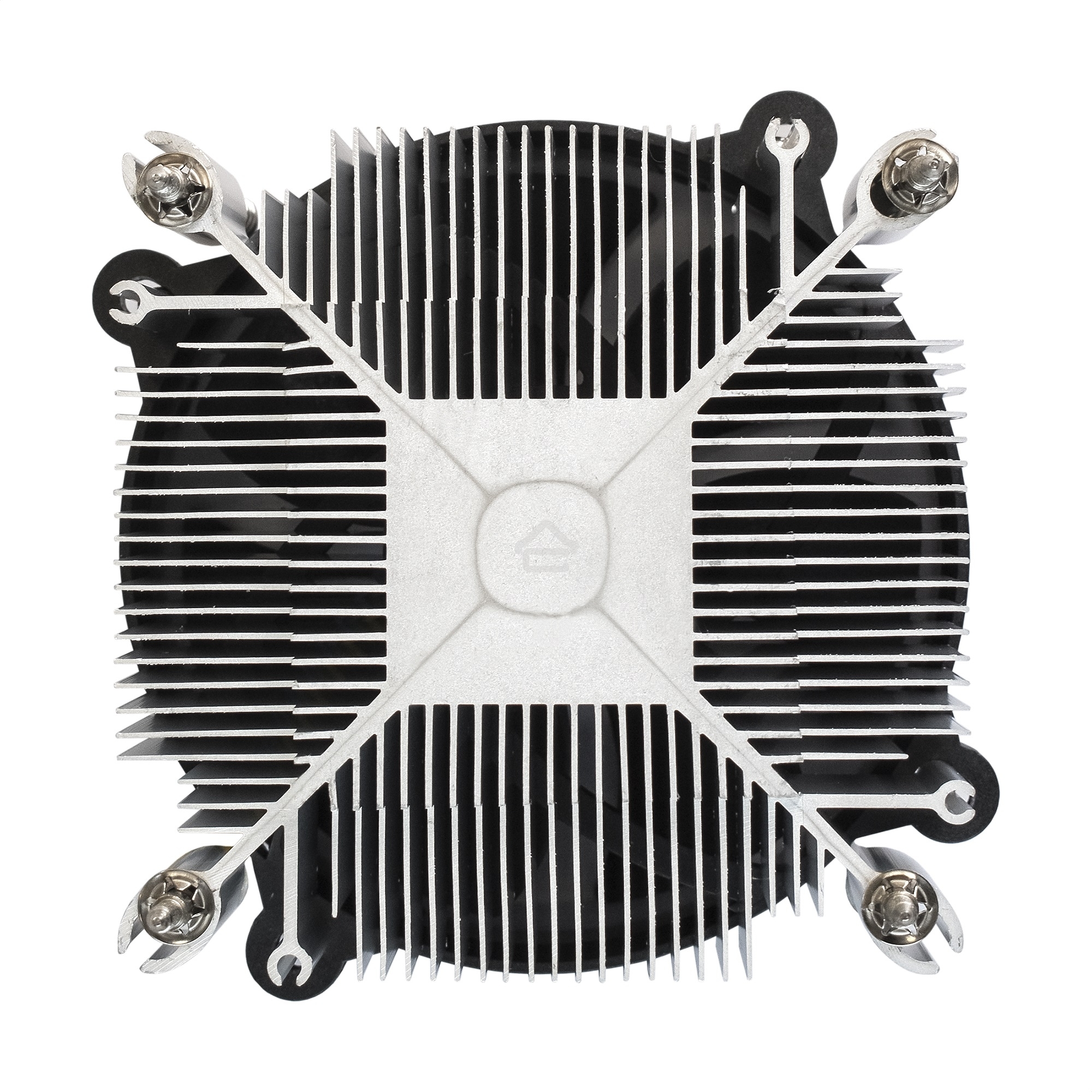 Кулер для процессора ExeGate ETA-20.PWM.V1700 серебристый, 90 мм, алюминий, 2600 об/мин, 23.5 дБ, 4 pin, 90 Вт, 60 мм