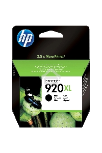 Картридж струйный HP 920XL CD975AE черный для HP OJ 6000/6500 (1200стр.)