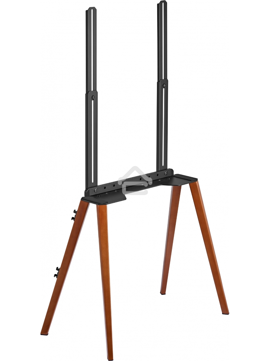 Подставка для телевизора Cactus CS-ST3644BKWN черный/орех 43