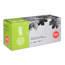 Картридж лазерный Cactus CS-FX3 черный (2700 стр.) для Canon L200/L250/L300/MP L90