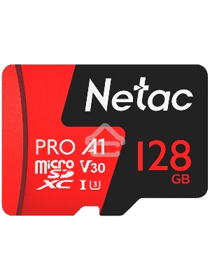 Флеш карта MicroSD card Netac P500 Extreme Pro 128GB, retail version w/o SD adapter