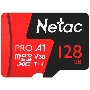 Флеш карта MicroSD card Netac P500 Extreme Pro 128GB, retail version w/o SD adapter