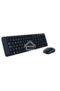 Клавиатура + мышь Logitech MK220 клав:черный мышь:черный USB беспроводная