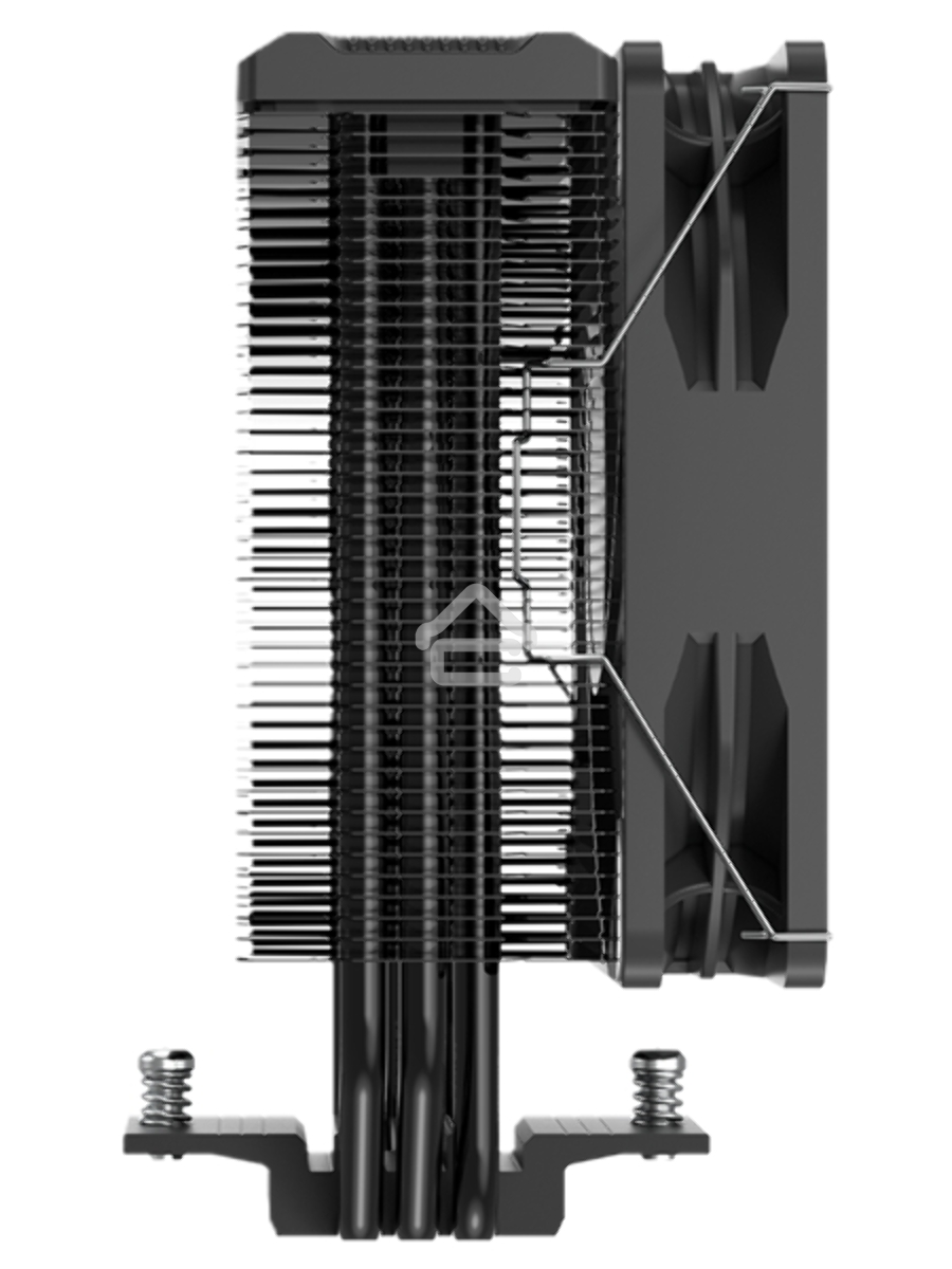 Кулер PCCooler Paladin EX300S черный 120мм алюминий+медь 1800rpm 28.6db 4-pin 125W 157мм
