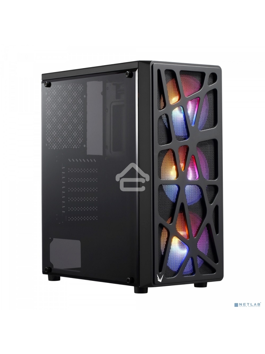 Компьютерный корпус Aerocool / Formula MANA черный без БП ATX 6x120mm 2xUSB2.0 1xUSB3.0 audio bott PSU