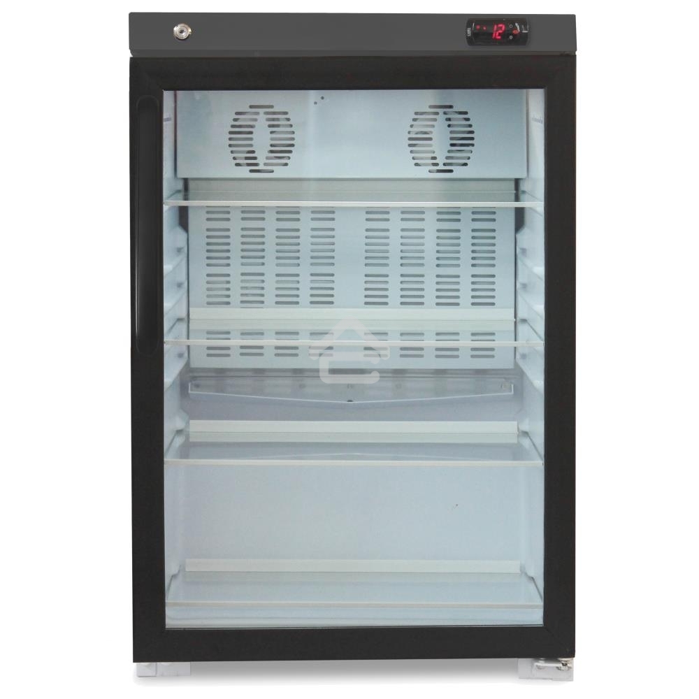 Холодильная витрина Бирюса B-W154DNZ TCZV графит однокамерный 154л