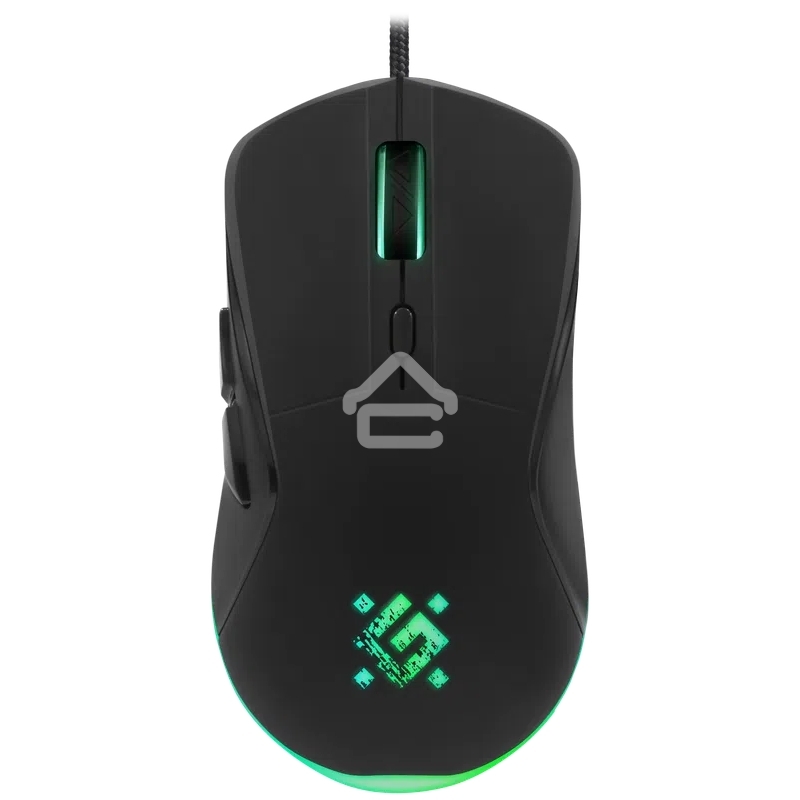 Мышь проводная Defender Arga GM-049 черный, 3600 dpi, USB, кнопки - 6