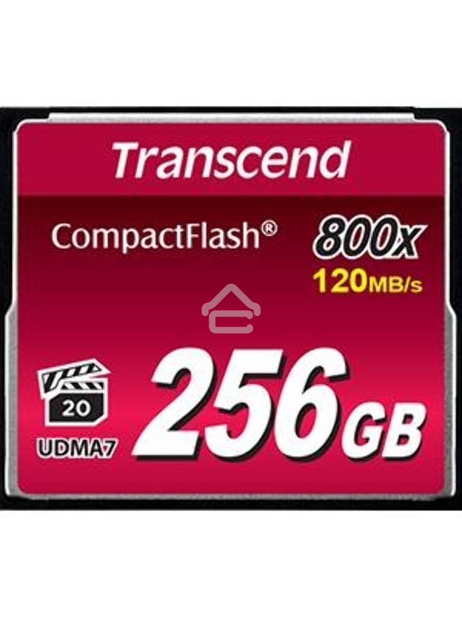 Флеш карта CF 256GB Transcend, 800X