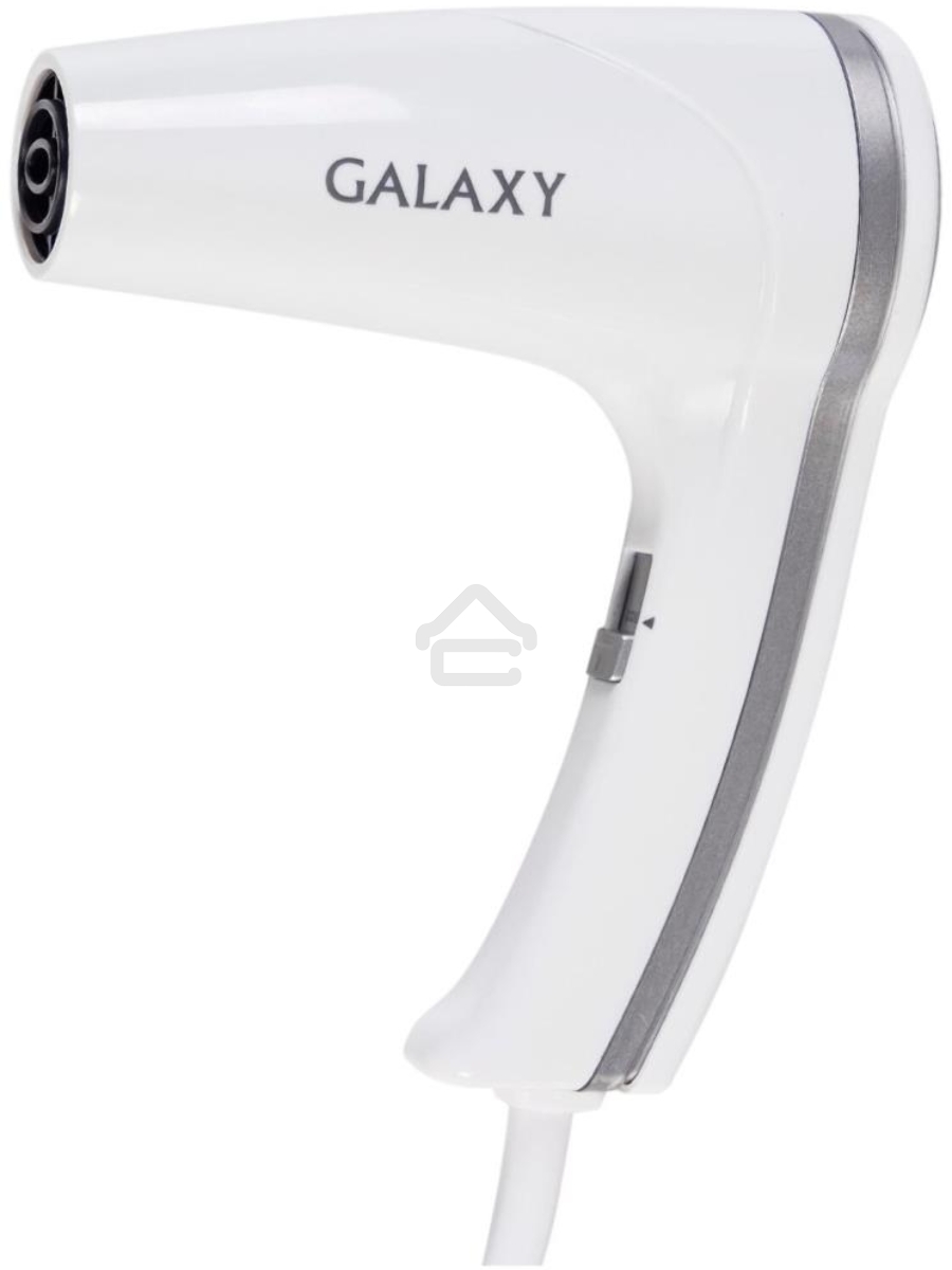 Фен для волос с настенным креплением Galaxy Line GL 4350, белый, 1400 Вт, 2 скорости потока воздуха, функция «холодный воздух», защитная сетка, настенное крепление