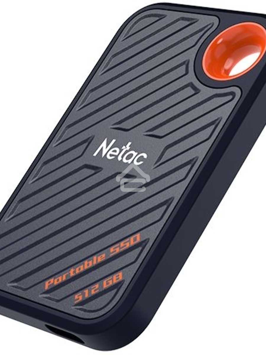 Внешний накопитель SSD Netac ZX20 512GB USB 3.2 Gen 2 Type-C NT01ZX20-512G-32BL