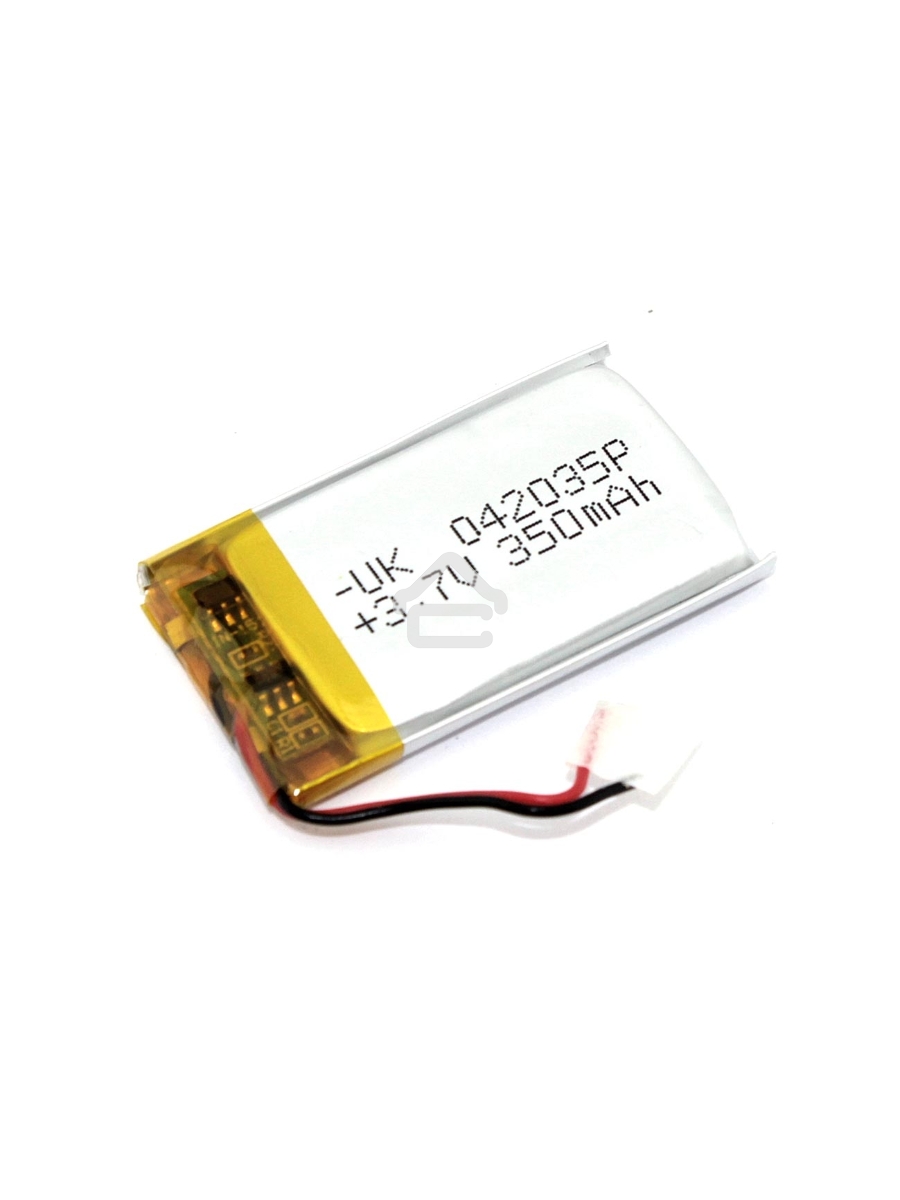 Аккумулятор Li-Pol (батарея) 4*20*35мм 2pin 3.7V/350mAh