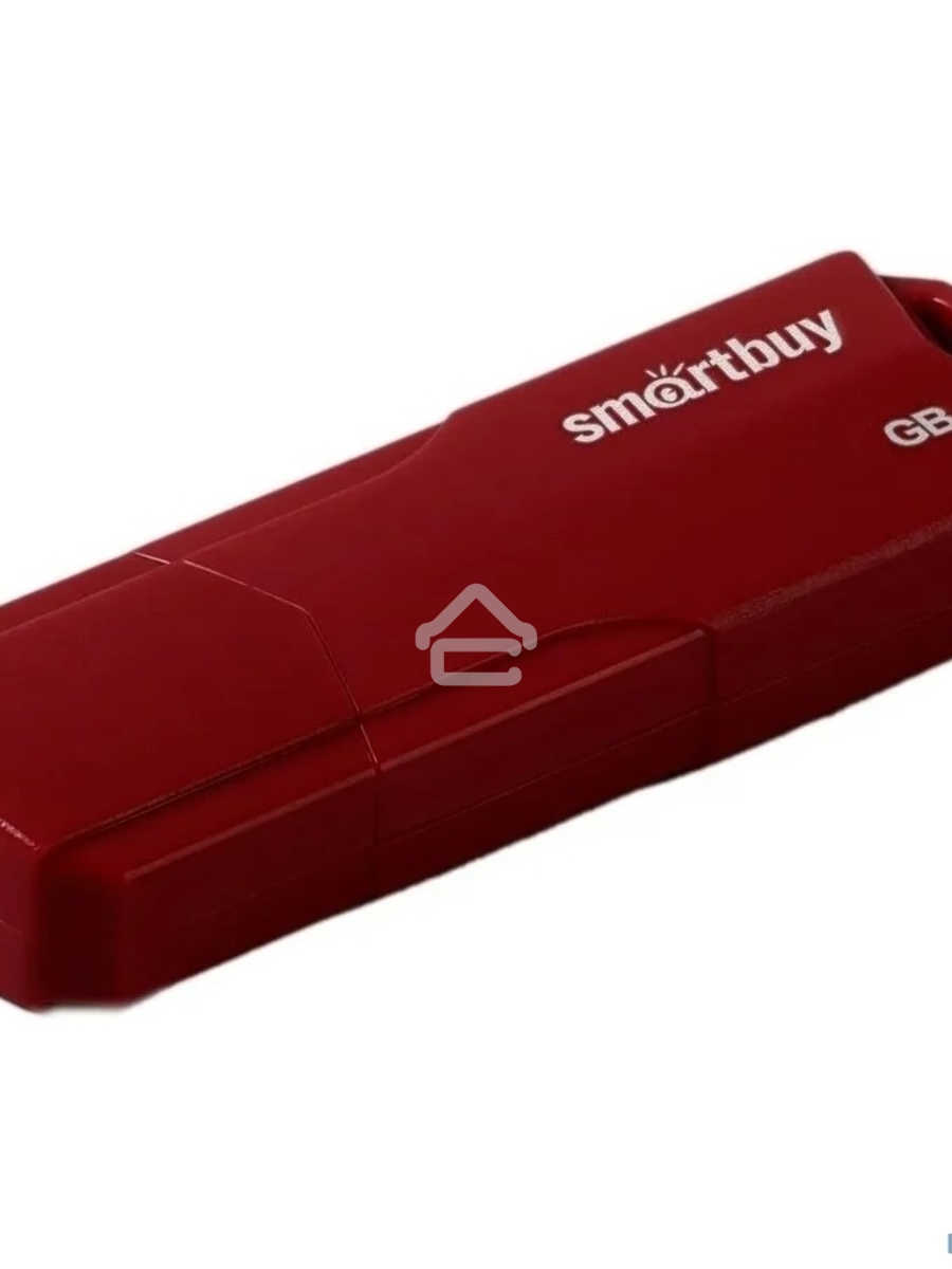 Флеш диск SmartBuy 4GB CLUE Burgundy (SB4GBCLU-BG)