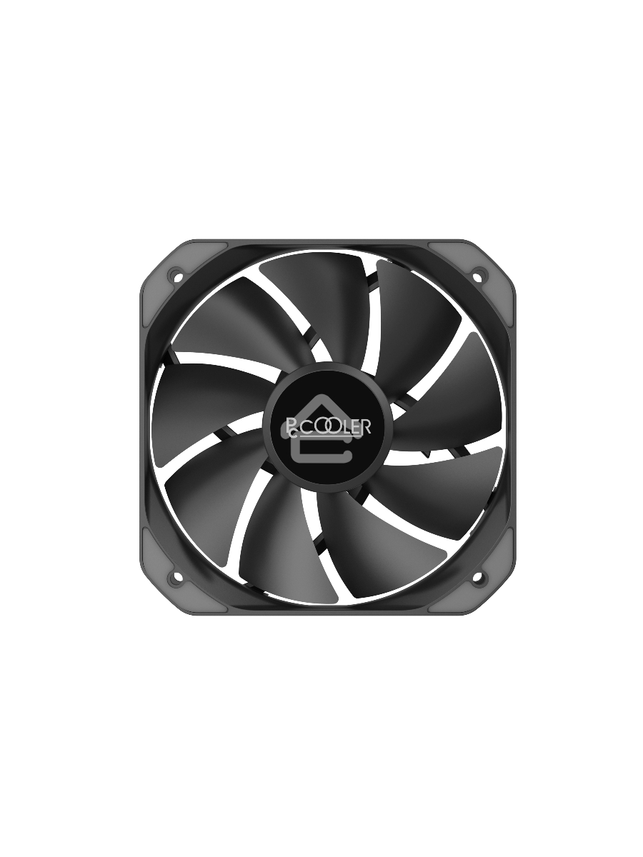 Кулер PCCooler Paladin 400 S115X/1200/1700/AM4 (20 шт/кор, TDP 200W, 130mm PWM FAN, 4 тепловые трубки 6мм, 800-1600RPM, 18-28,6dBa)