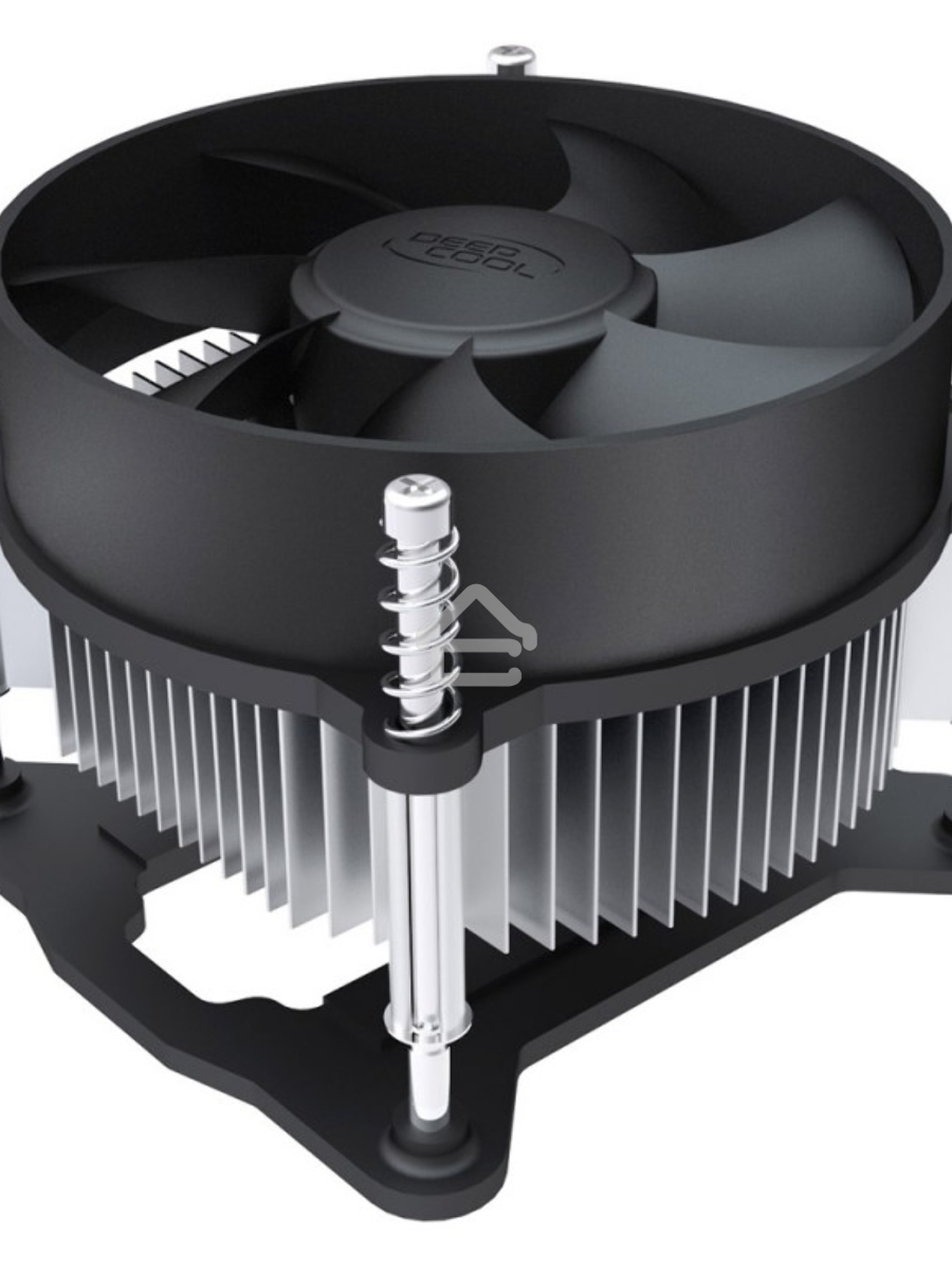 Кулер для процессора DEEPCOOL CK-11508 черный, 92 мм, алюминий, 2200 об/мин, 30.1 дБ, 3 pin, 65 Вт, 70 мм