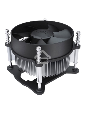 Кулер для процессора DEEPCOOL CK-11508 черный, 92 мм, алюминий, 2200 об/мин, 30.1 дБ, 3 pin, 65 Вт, 70 мм