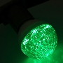 Лампа шар e27 10 LED  Ø50мм  зеленая 24В (постоянное напряжение)