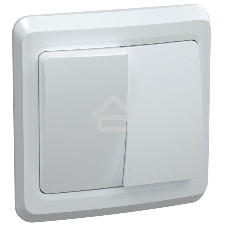 Выключатель 2-кл. СП Вега 10А IP20 ВС10-2-0-ВБ белый ИЭК EVV20-K01-10-DM