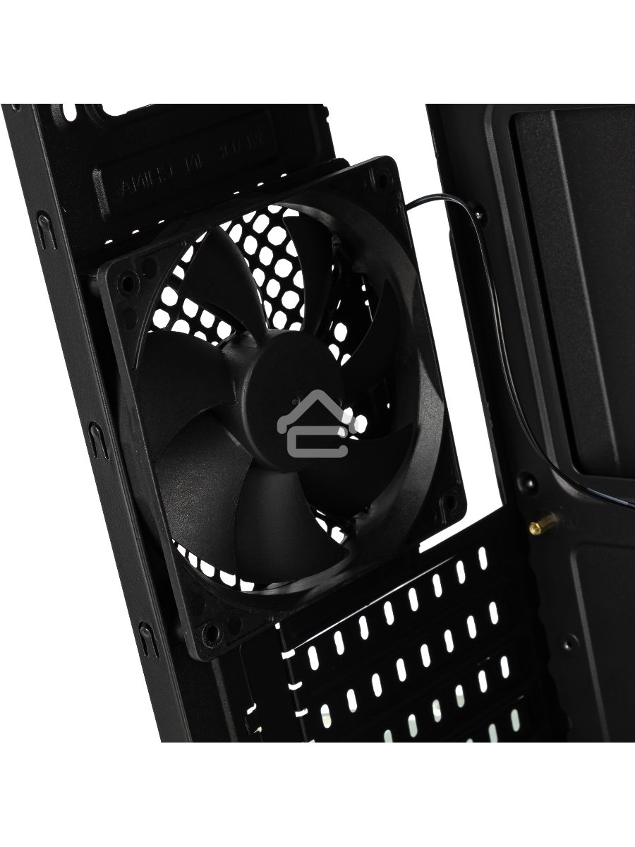 Компьютерный корпус Accord ACC-CL292B черный без БП ATX 1x120mm 2xUSB2.0 1xUSB3.0 audio